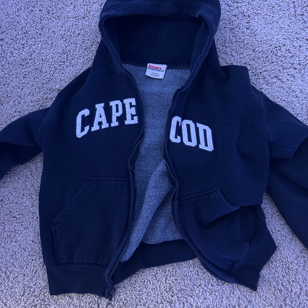Dark blue Cape Cod Zip Up